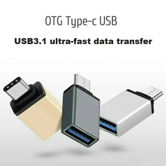 OTG Non Kabel TYPE C USB Female C Besi / OTG Besi