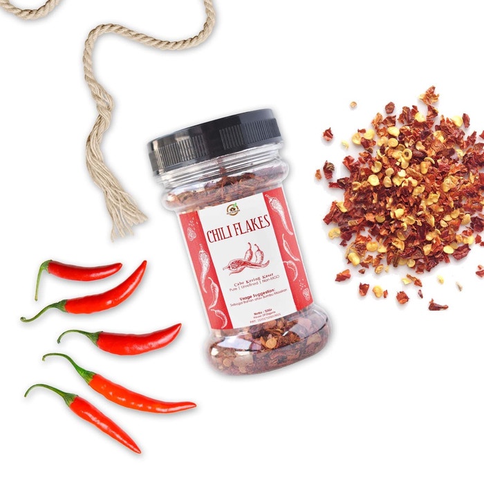 

Fe0Gg House Of Organix Chili Flakes ( Cabe Kering Kasar ) 50 Gr 75djgbfv