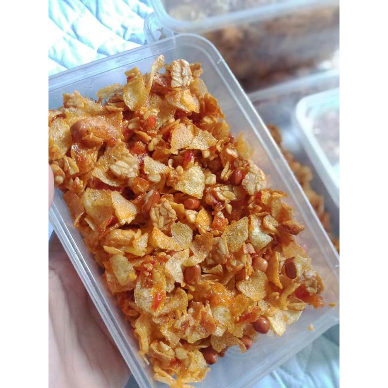 

Kering Kentang Tempe & Kacang 300gr