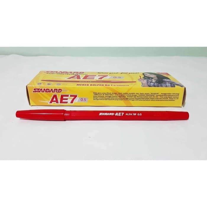 

Pulpen Standard AE7 - Merah , Hitam & Biru