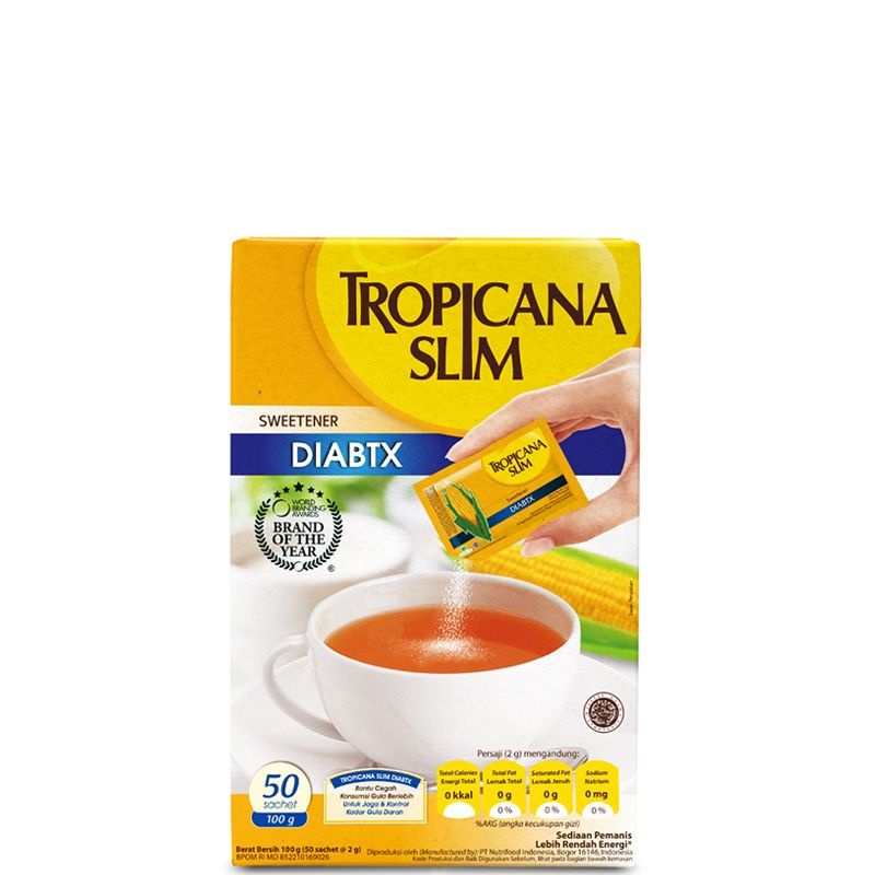 

Tropicana Slim DIABTX 50's