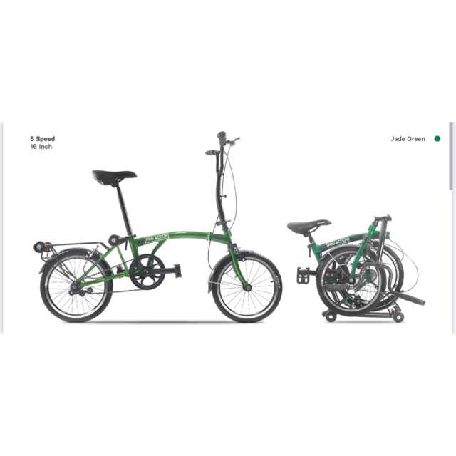 Sepeda Lipat Trifold Proaction 5 Speed Folding Bike Pro Action 5 Speed Shopee Indonesia