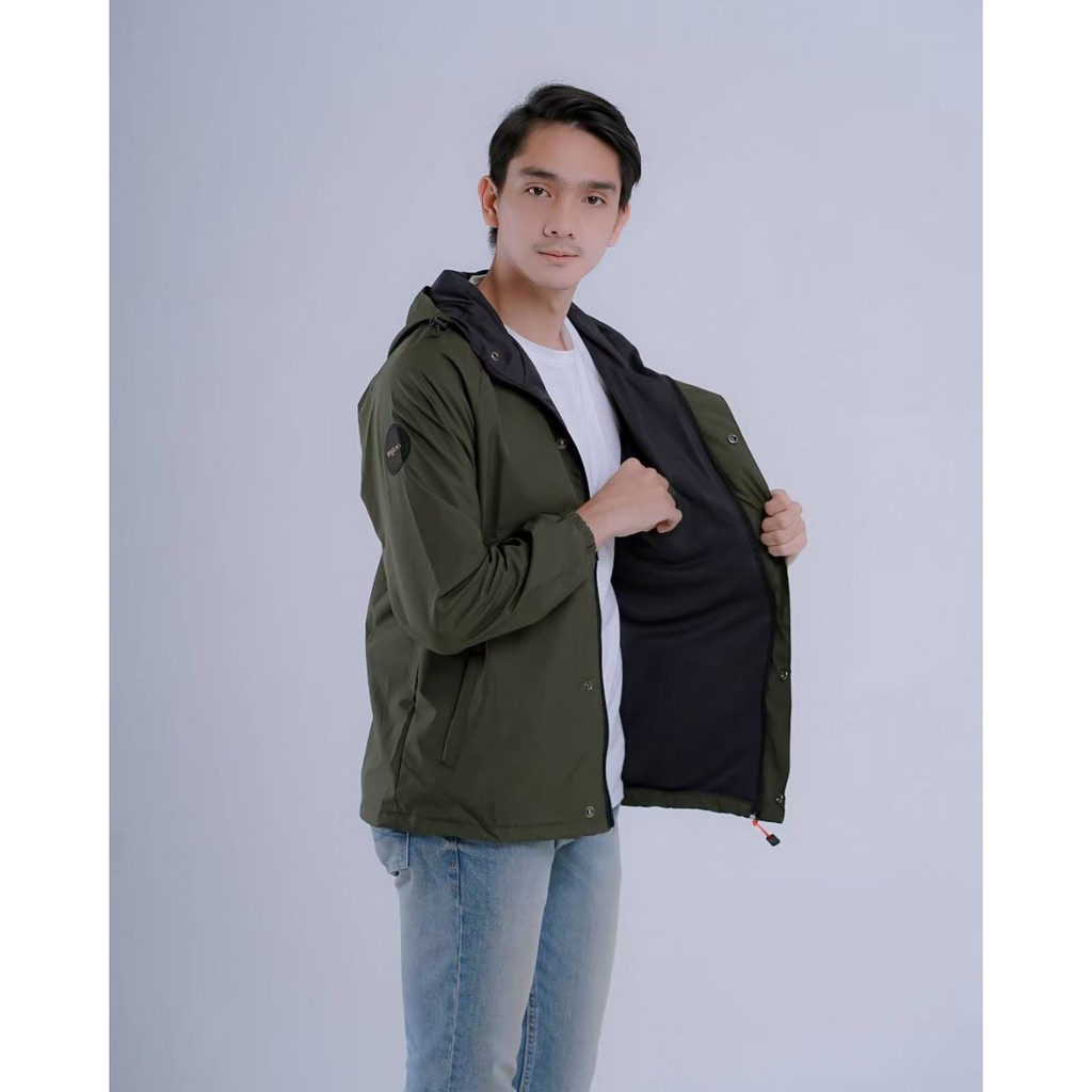 JAKET PRIA PARASIT WNKL WINDPROOF AND WATERPROOF UNISEX