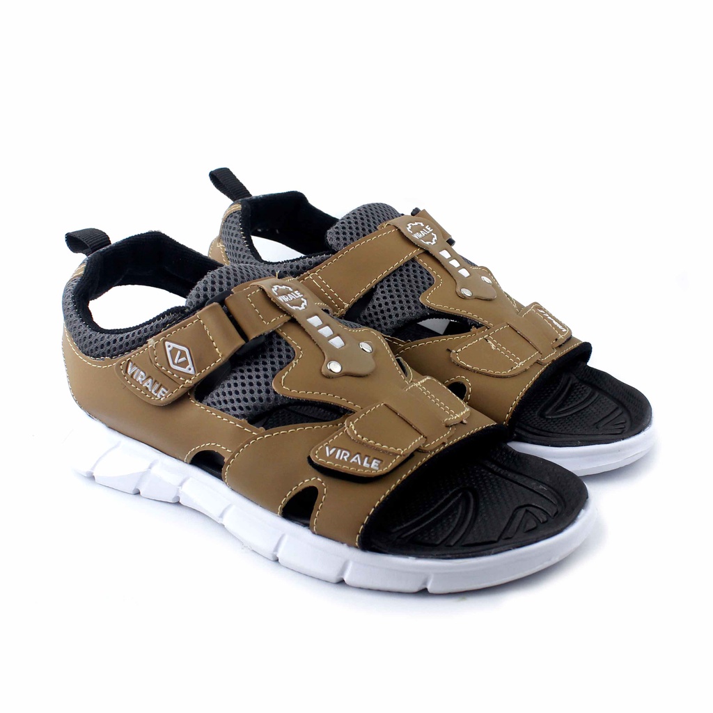 Sandal Selop Pria Traveling Model Casual Original Virale SCATTER ABU HT