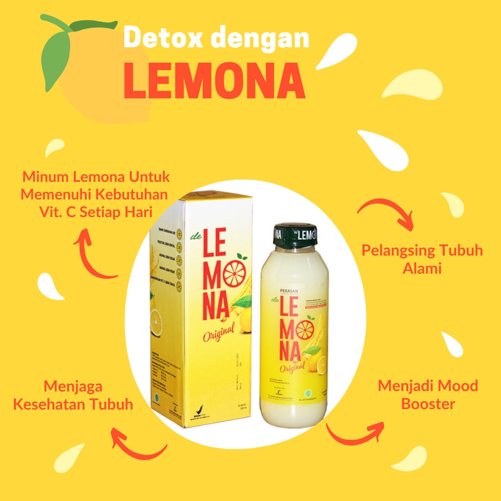 Lemona Air Sari Lemon Untuk Kesehatan Diet Jus Asli Original