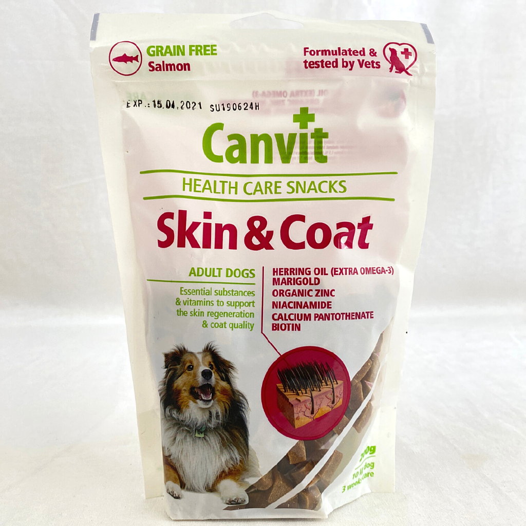 

CANVIT Snack Anjing SKIN and COAT 200g