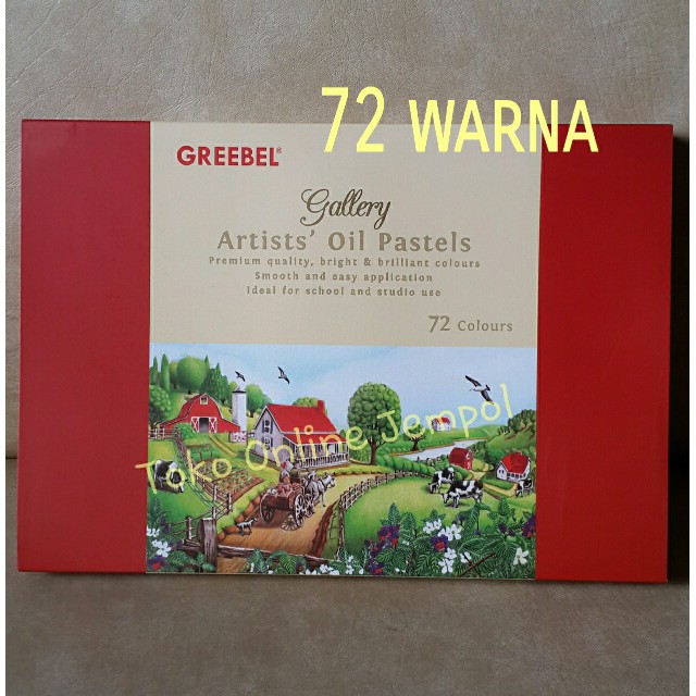 

ATK0035 72warna Greebel artists oil pastels