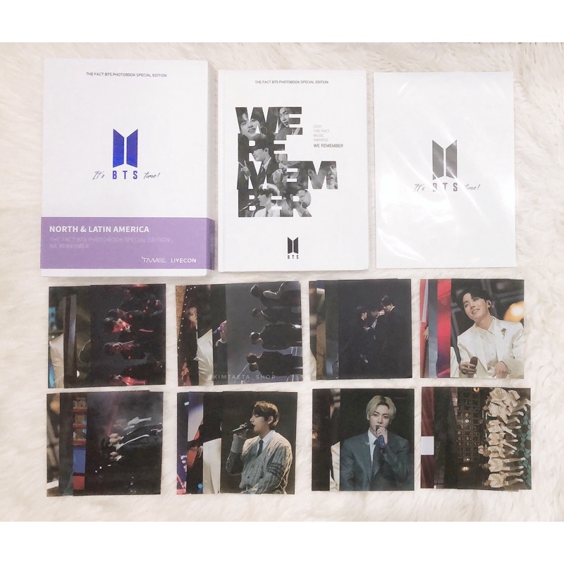 OPEN SHARING THE FACT PHOTOBOOK BTS EDITION WE REMEMBER