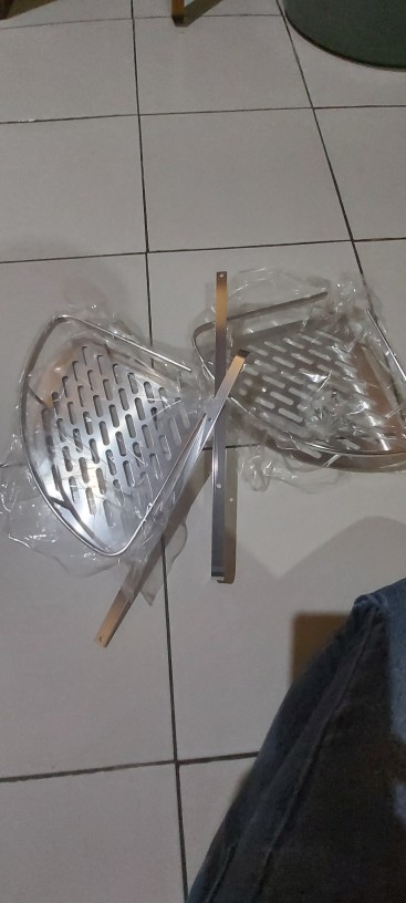 Rak Kamar Mandi Sabun Tempel Alumunium Anti Karat Organizer Dinding Tembok 2 Susun Murah Gg221