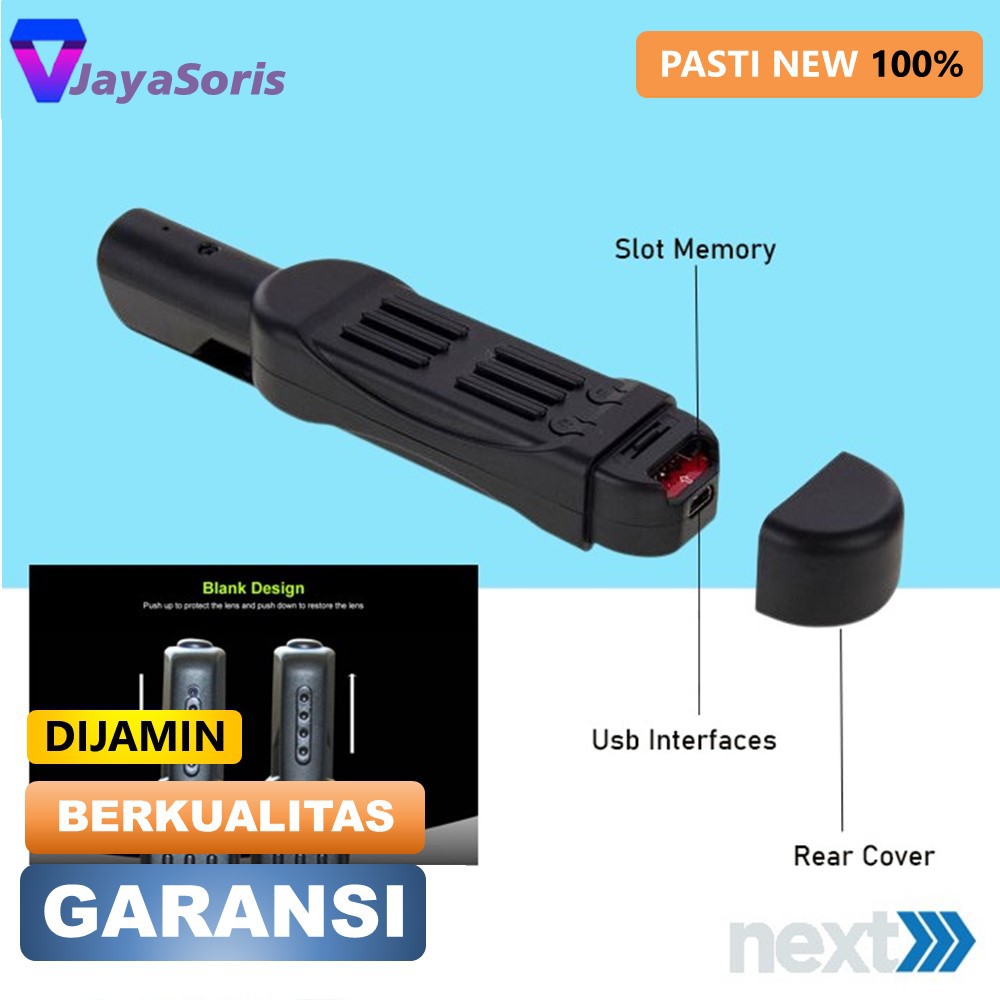 KAMERA KECIL MINI TERSEMBUNYI CAMERA CCTV HD PENGINTAI SPY CAMCAMERA PENGINTIP TANPA KABEL 1080 JS51