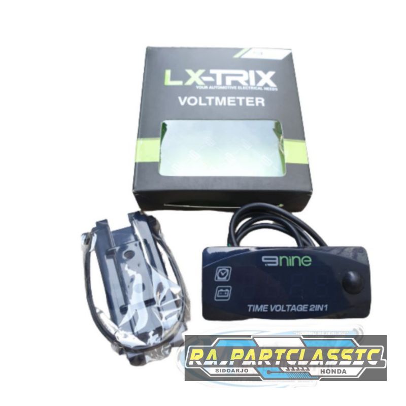 VOLTMETER LX TRIX 2 IN 1 PNP KUALITAS BAGUS UNIVERSAL
