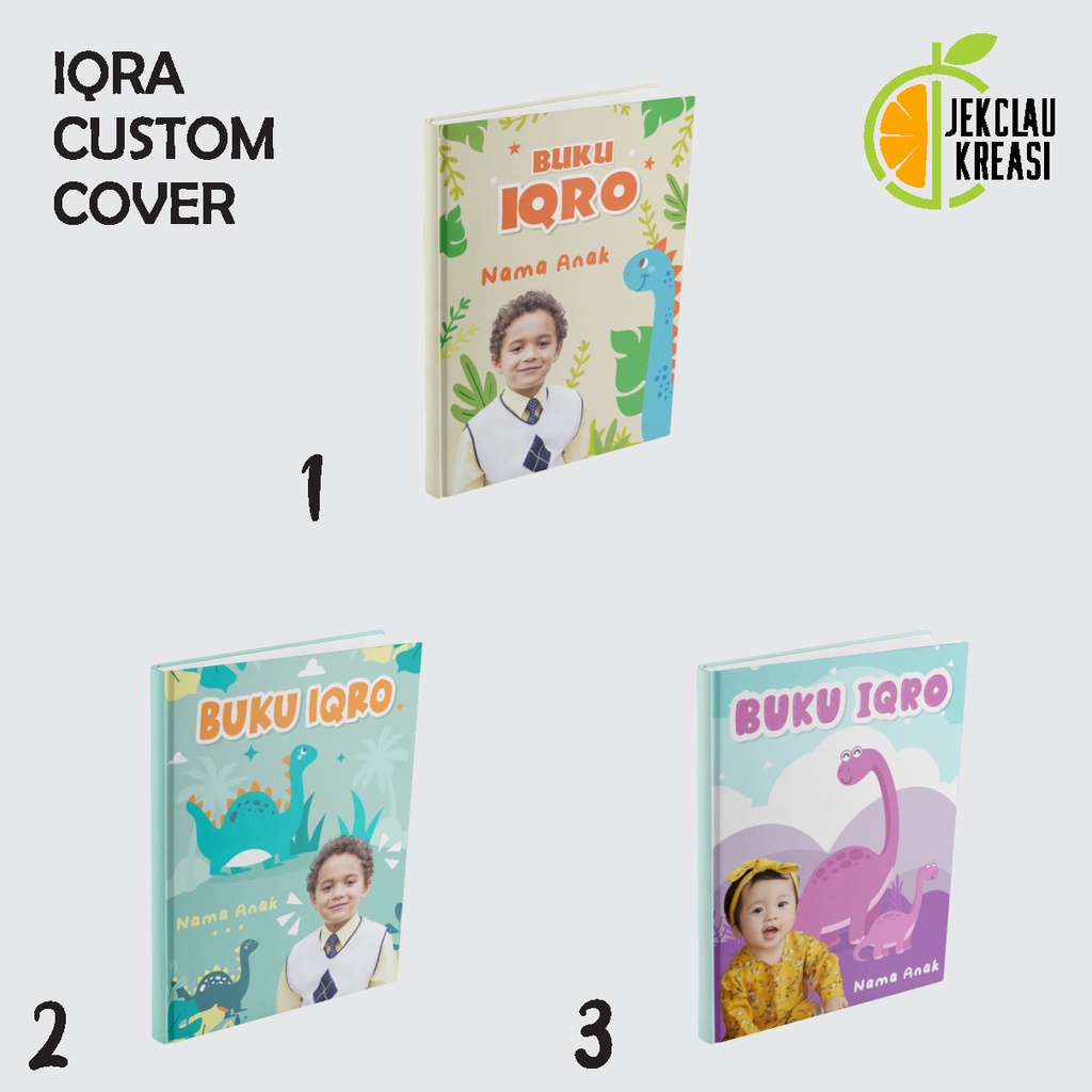 Buku Iqra Anak Custom Cover