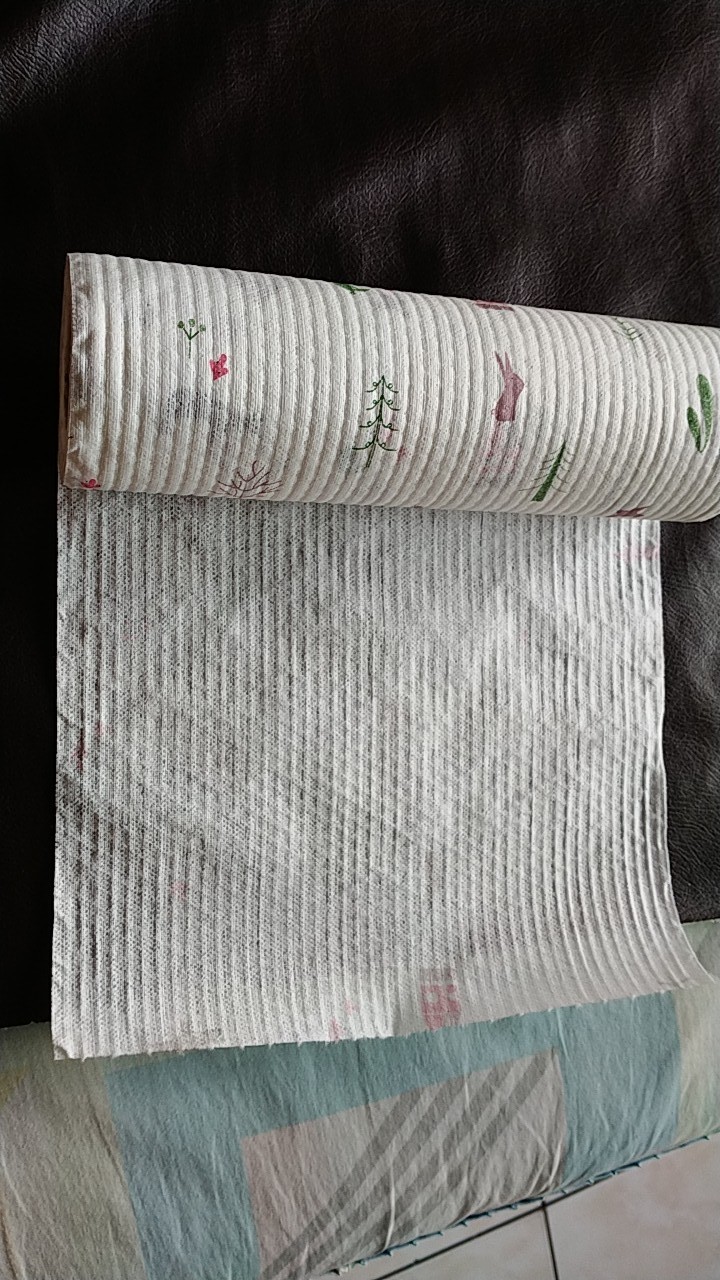 Elber Hl0133 Kertas Tissue Roll Nyerap Minyak Lembut Pembersih Alat Dapur Bisa Digunakan Kembali