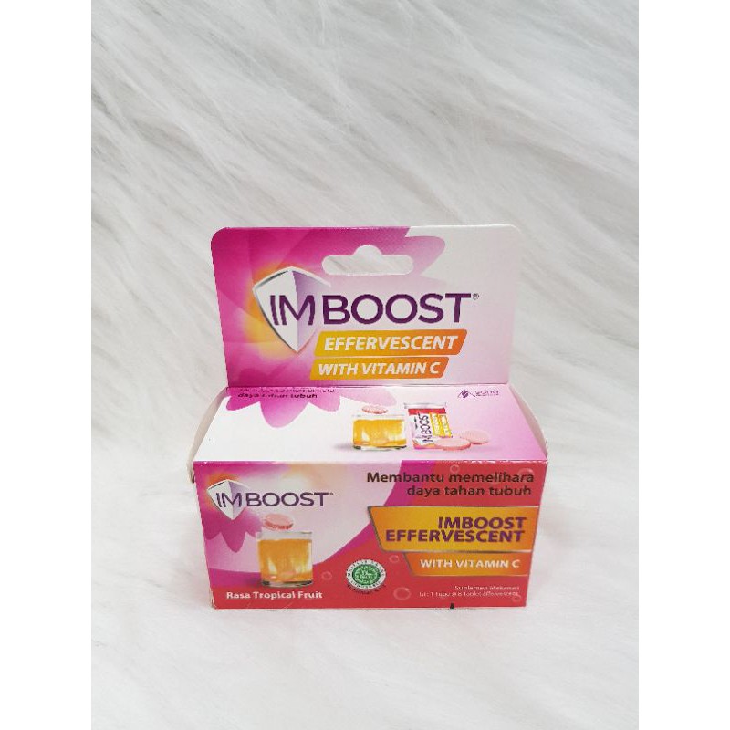 IMBOOST EFFERVESCENT WITH VITAMIN C 8TAB