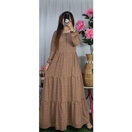 Longdress Wanita Kotak LongDress Kotak Gamis Kotak