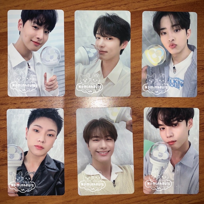 victon ls photocard v2 vickeybong lightstick pc byungchan chan subin hanse seungsik sejun