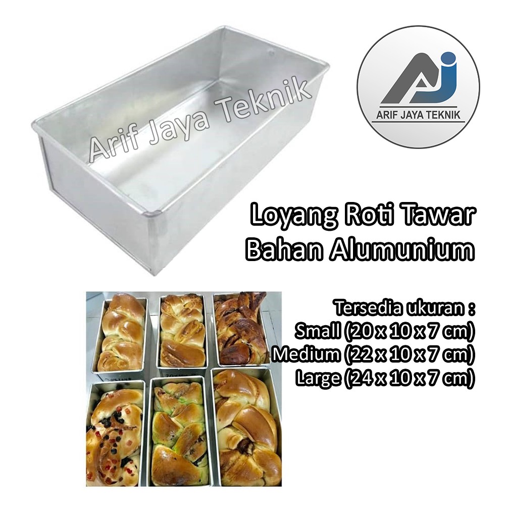 Loyang Roti Tawar / Cetakan Roti Tawar