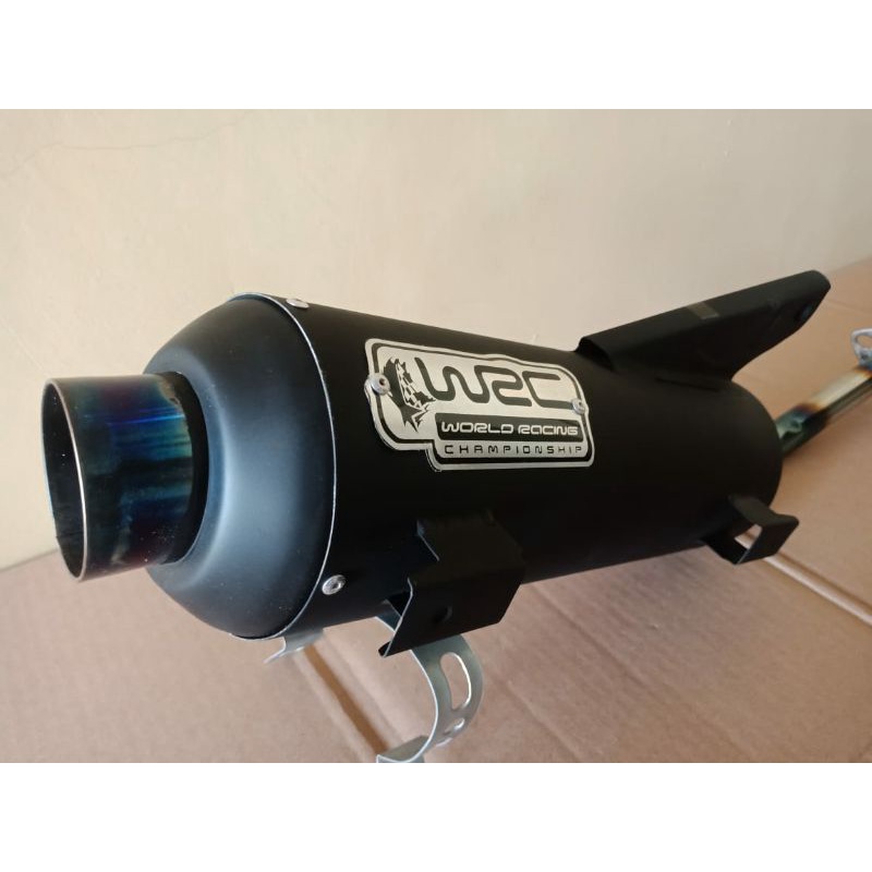 Knalpot WRC tsukigi sugigi mber listrik  untuk Beat Spacy Scoopy Beat Street Vario FI.