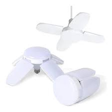 &lt; M.A &gt; Lampu 4 Baling Mini 28 watt Fan Blade Led Light Bulb Lampu Bohlam
