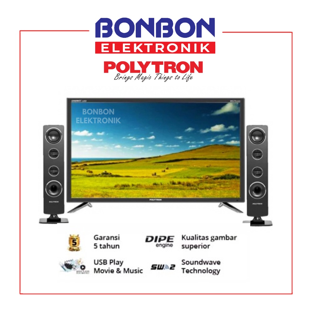 Polytron LED TV 32 Inch PLD 32T1850