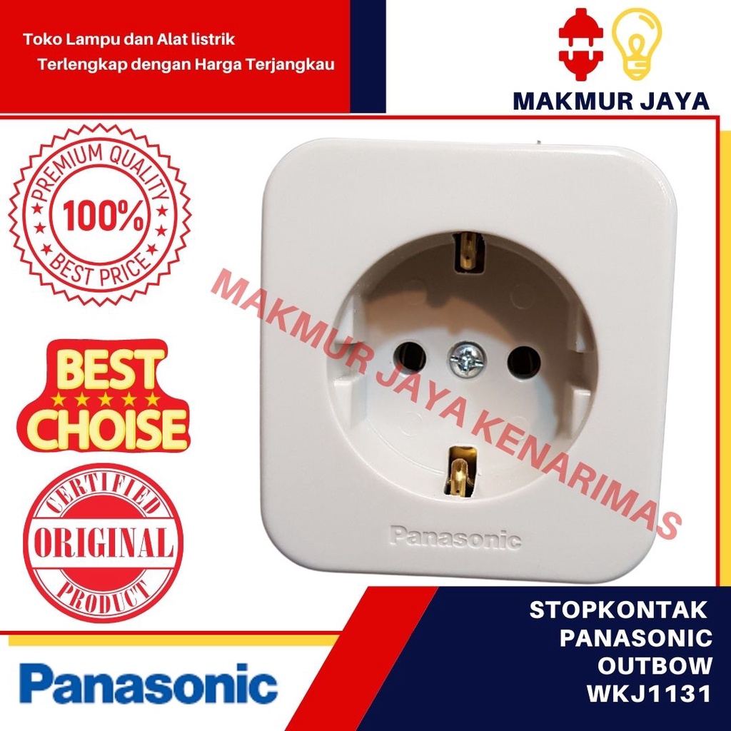 Stopkontak Outbow Panasonic/Stop Kontak Outbow WKJ1131 PANASONIC