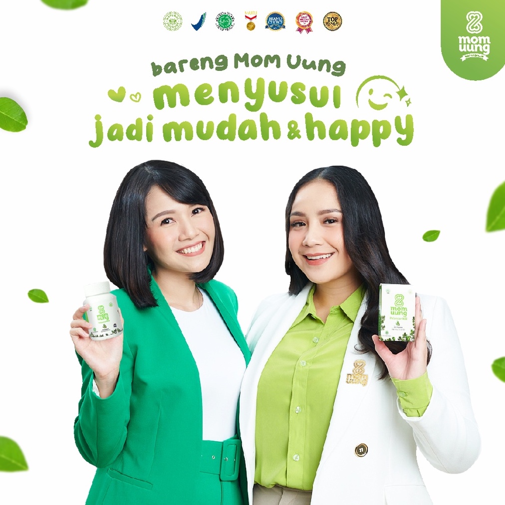 MOM UUNG ASI BOOSTER 30 KAPSUL / PELANCAR ASI HALAL BPOM NATURAL PREMIUM SHOPPING OFFICIAL STORE SHOP