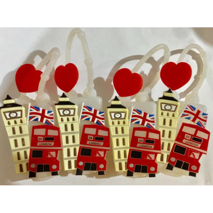 Holder Hand Sanitizer BBW dgn charm heart. Original BBW NEW