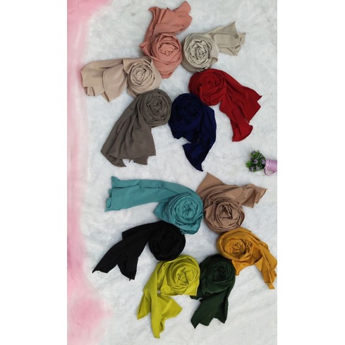 PASHMINA KUPING JERSEY NUNA HIJAB INSTAN PASHMINA VIRAL-6