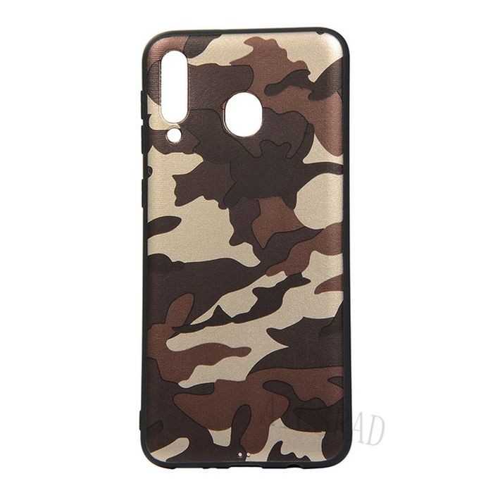 Samsung A20 A30 A50 A70 Soft Case Army Camouflage