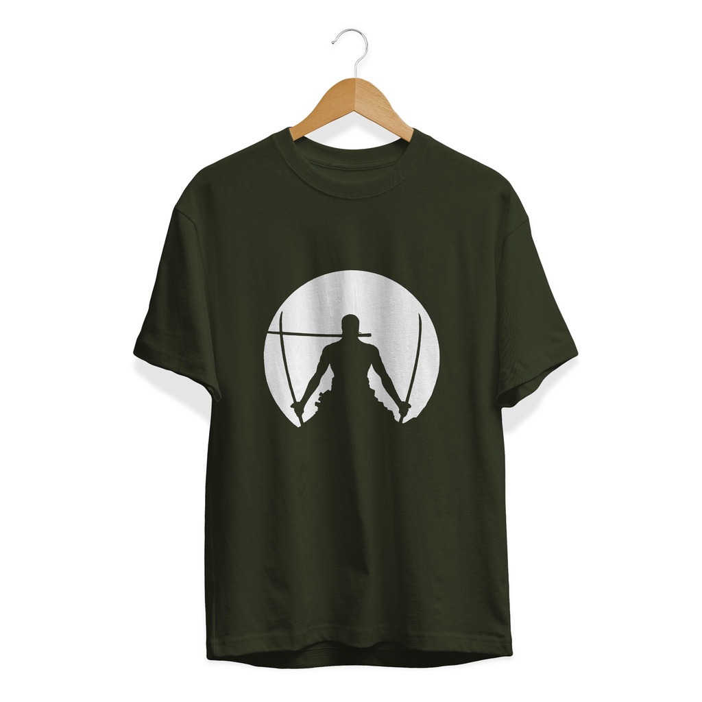 T-shirt Kaos Baju DISTRO ANIME ZORO LUFFY ONE PIECE