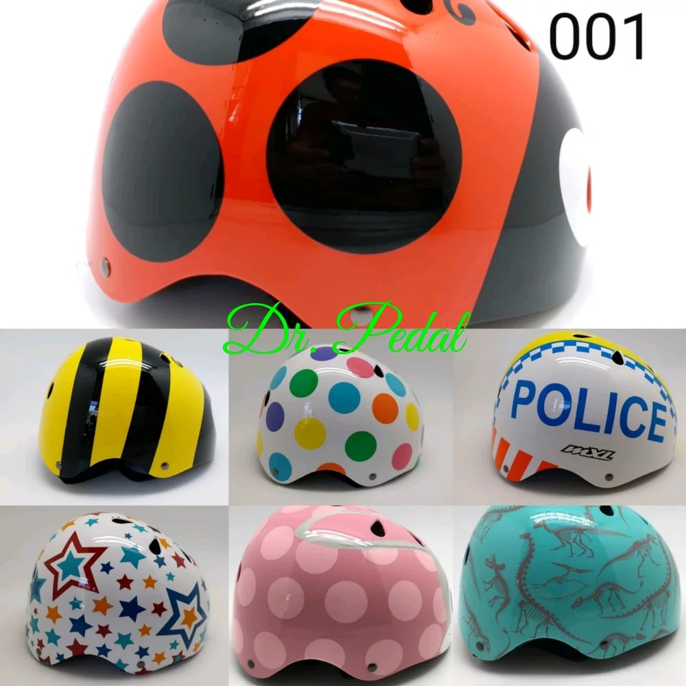 Murahjt Helm Sepeda Anak Helm Scooter Helm Skateboard Helm