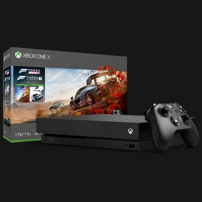 Hasil gambar untuk Xbox One X forza Bundle