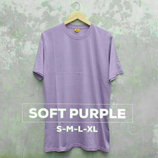  KAOS  POLOS  PREMIUM KATUN COMBED SOFT 30S BASIC SOFT 