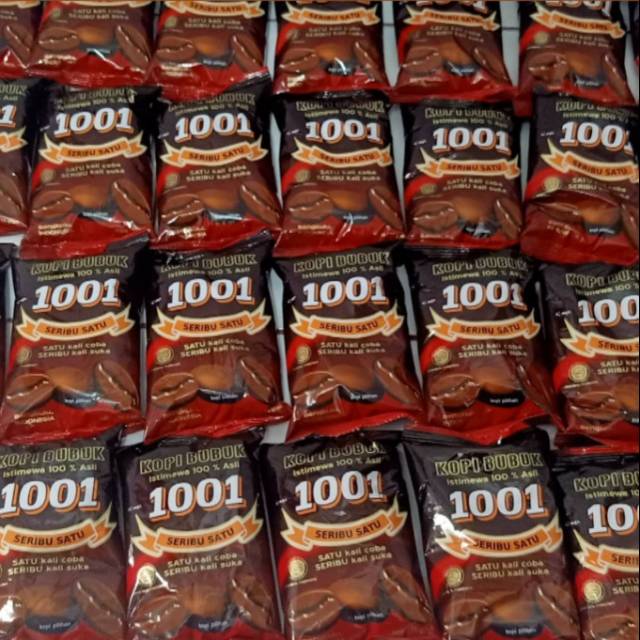 

Kopi bubuk 1001 ASLI BENGKULU