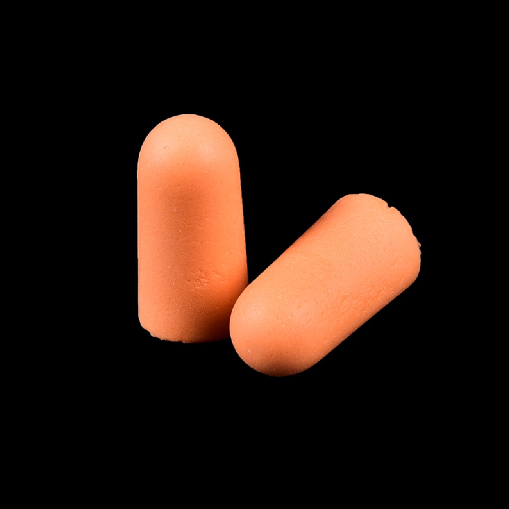 Aatrillioncatalpa 1 Set / 2pcs Earplugs Bahan Memory Foam Lembut Untuk Tidur