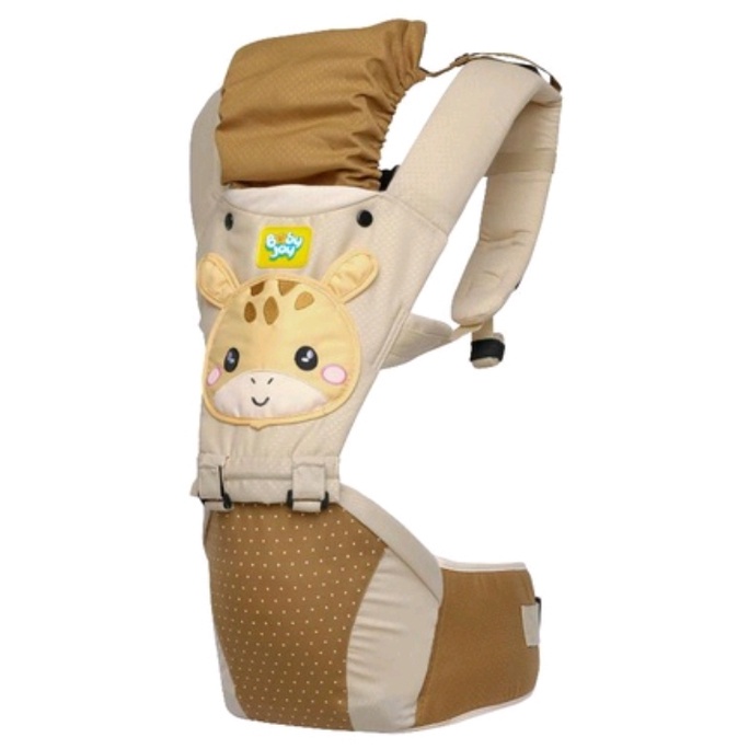 Makassar ! Gendongan Hipseat Baby Joy 7 in 1 Giraffe Series BJG 3047