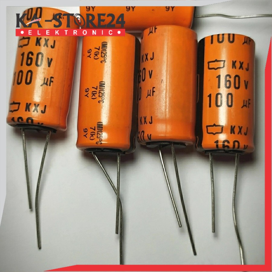 Elco 100uf 160v  Nippon Chemicon - Asli - Original