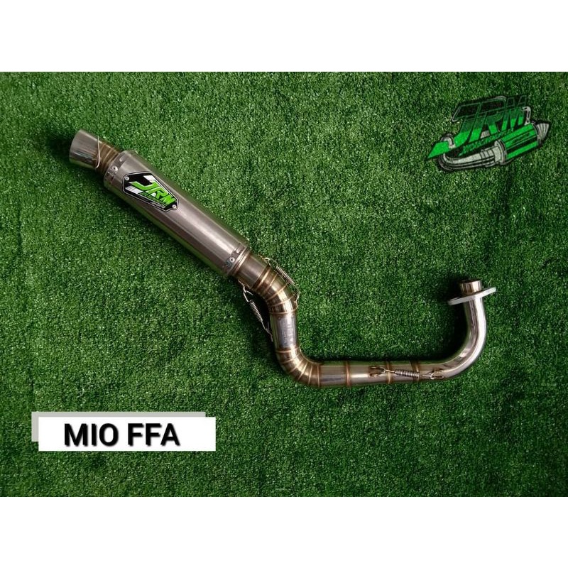 Knalpot JRM Mio FFA  knalpot racing JRM full set breket tinggal pasang aja