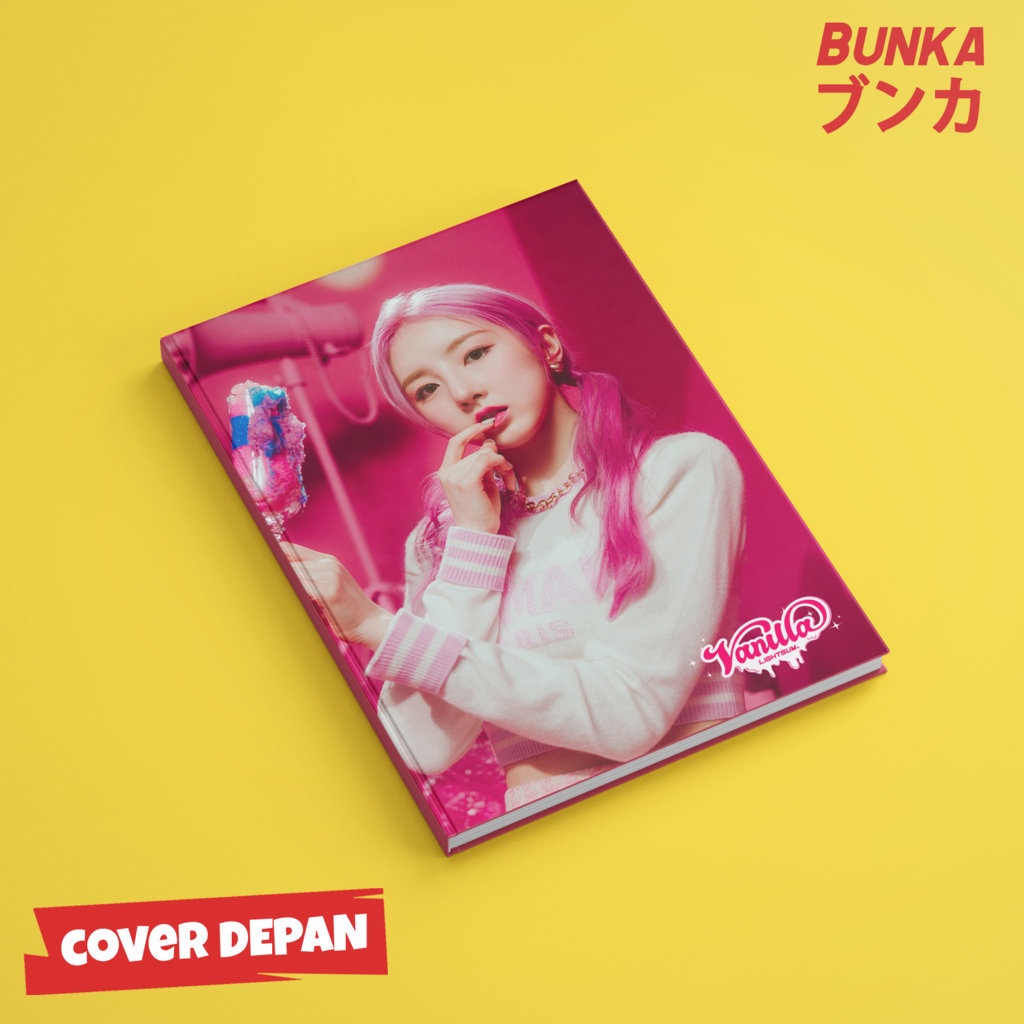 

Notebook KPOP Lightsum Vanilla Juhyeon Hardcover A5 Buku Tulis Catatan Notes Agenda Planner Jurnal