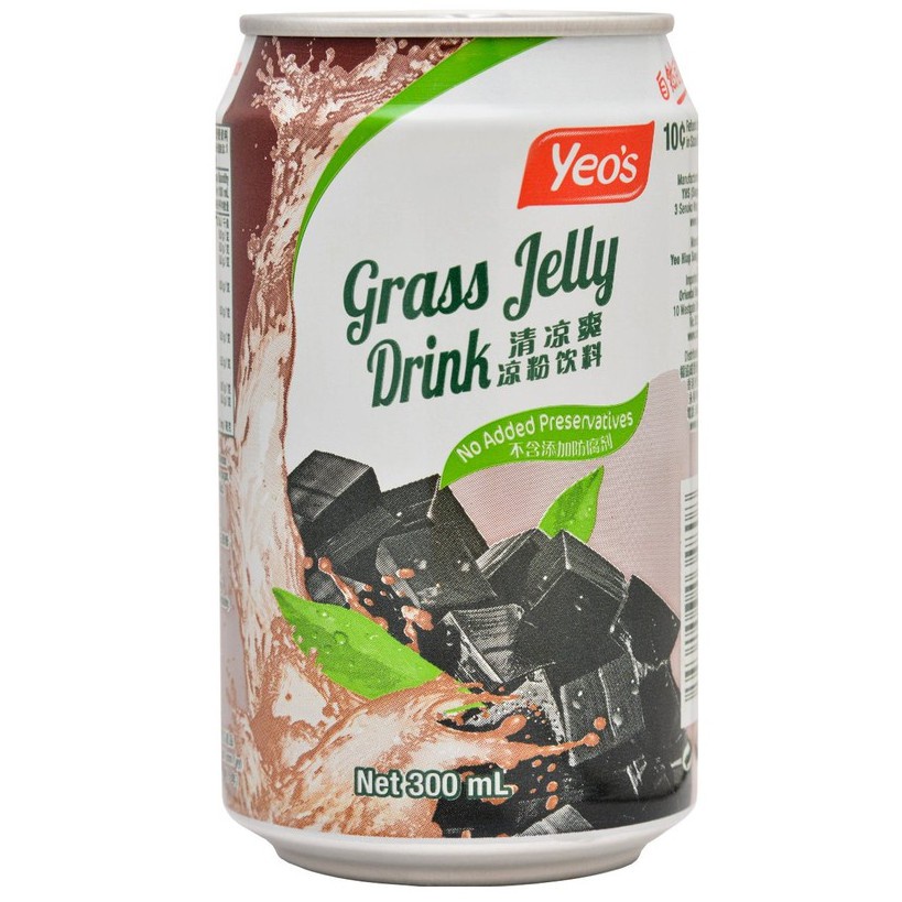 

Yeos Grass Jelly Drink 300ml KALENG