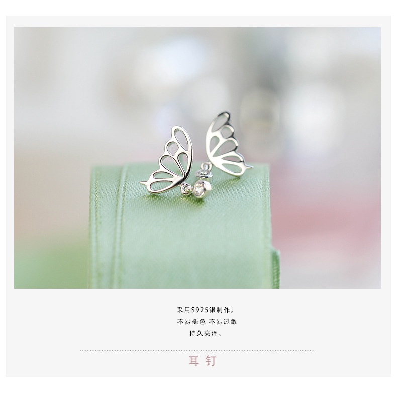 Anting Tusuk Sterling Silver 925 Hypoallergenic Mewah Untuk Wanita