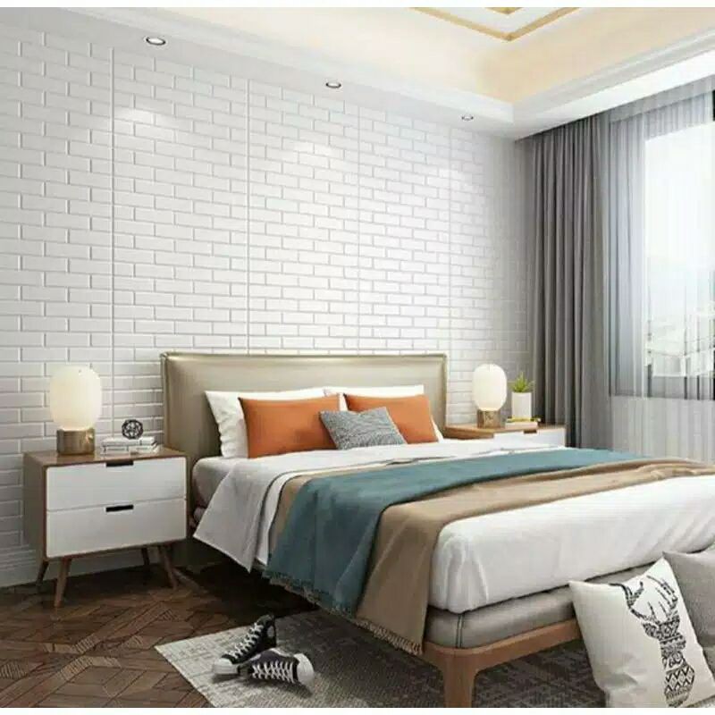 Wallpaper bata Foam/Wallpaper Foam plain/ Bata foam polos