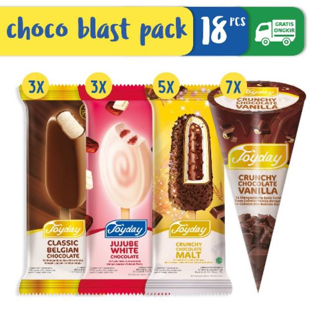 

JOYDAY Ice Cream CHOCO BLAST PACK