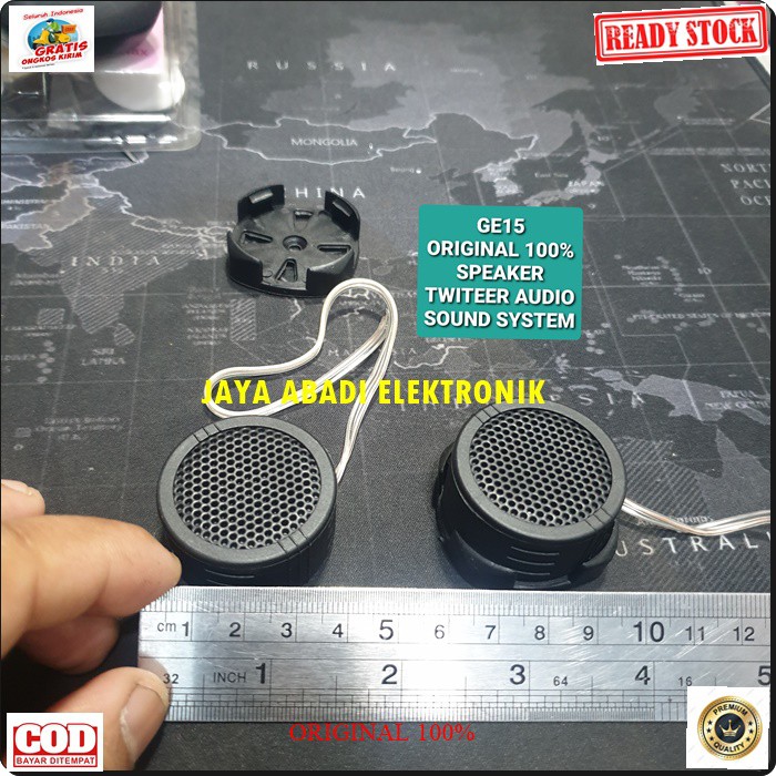 G15 Original speaker mini twiter tweeter twitter airrow audio sound sistem system suround surround piezo super pasif Mobil motor treble karaoke dome airrow digital auto vokal vocal coil booster  Harga 2pcs BISA DI SEGALA JENIS AUDIO  Spesifikasi