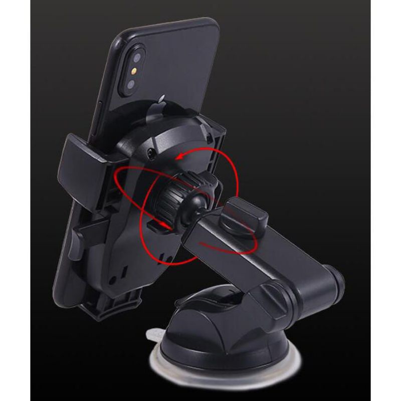 MN - Holder HP Mobil HD 19 360 Degree Rotation Car Holder Dasboard / Holder HP Holder Mobil Holder Mobil untuk HP Holder HD-19 HD19