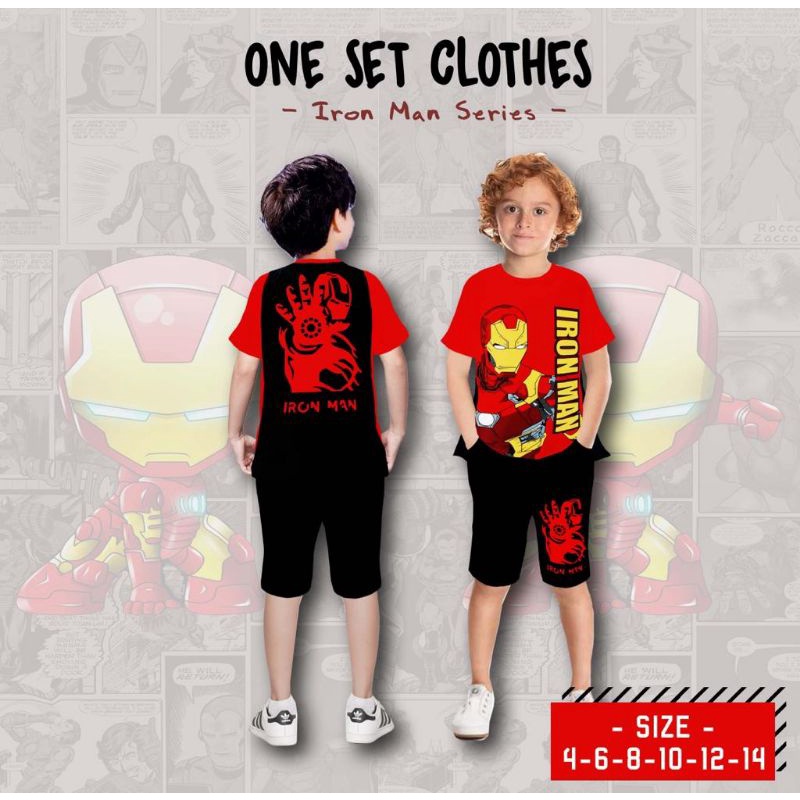 London Kids Iron Man Sayap (2-7 tahun)