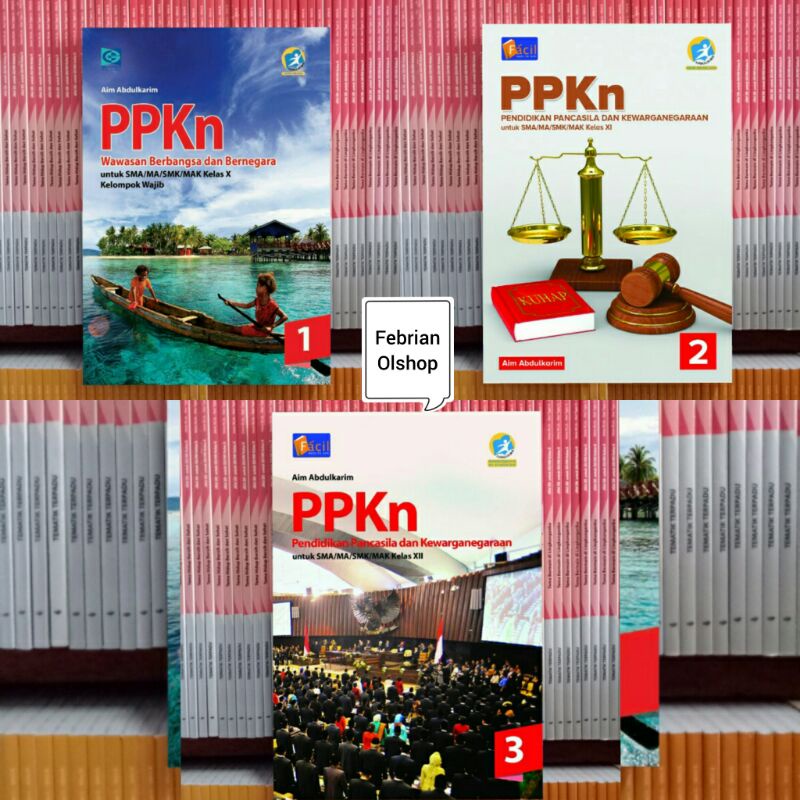 BUKU PPKN SMA/MA KELAS 10 11 12 REVISI K13N FACIL