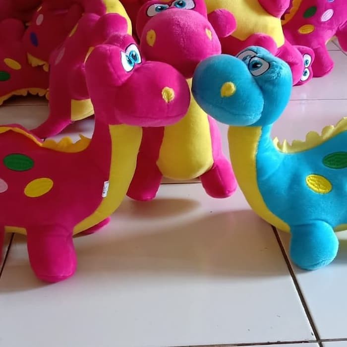 BONEKA BRONTOSAURUS DINOSAURUS GROSIRAN BONEKA TERMURAH
