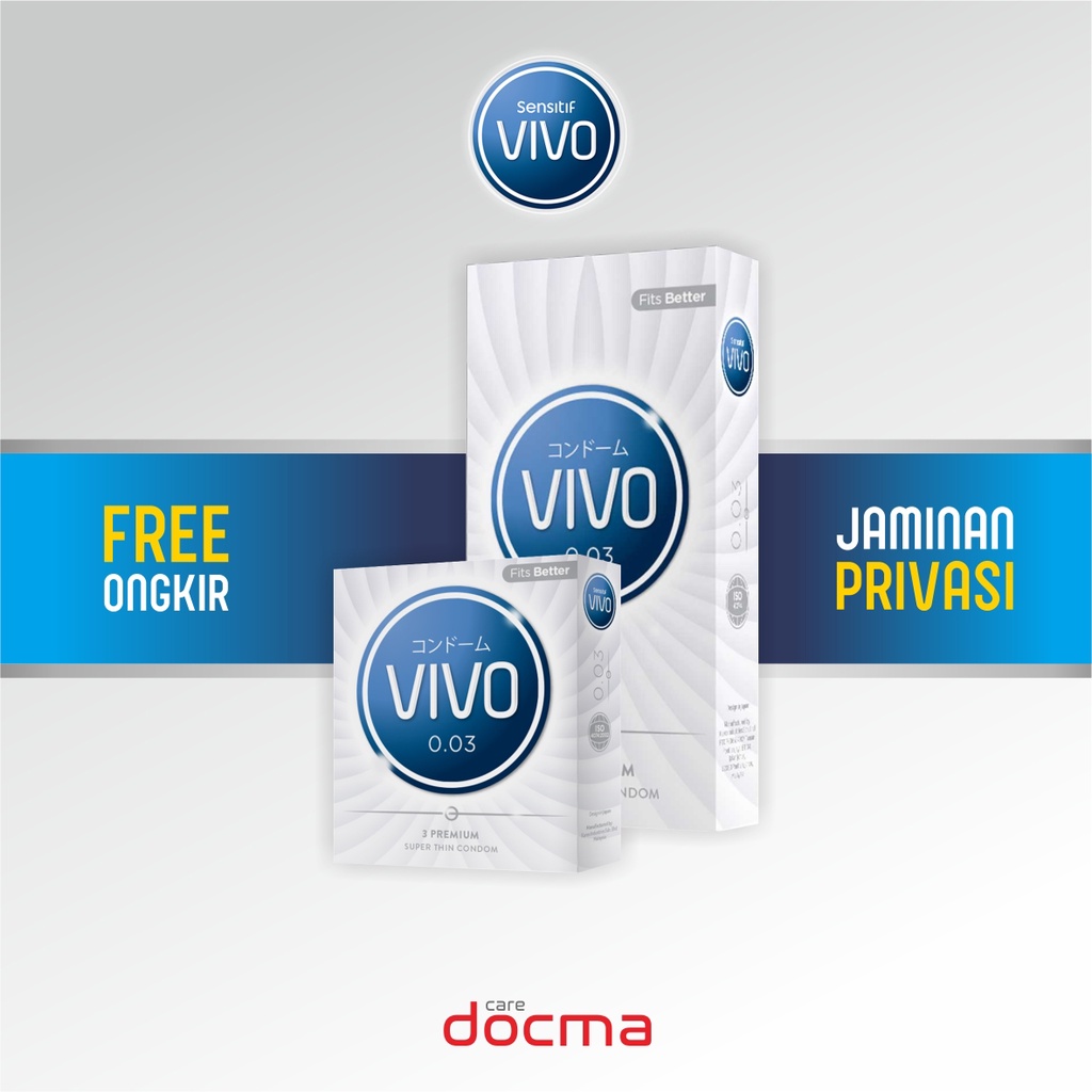 Kondom VIVO Condom - Super Thin 0,03