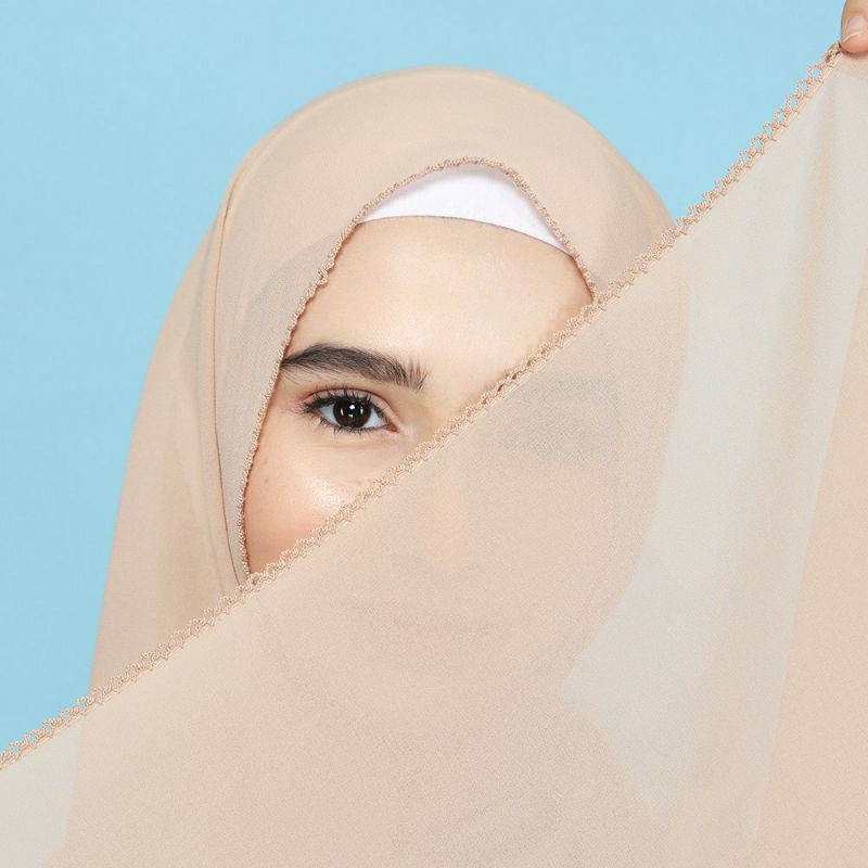 PASHMINA CROCHET 180 X75 DIAMOND  SULAM  PICOT EMBORDY-1